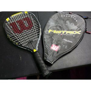 Wilson Matrix Tennis Racquet Graphite Soft Shock System Needs New Grip